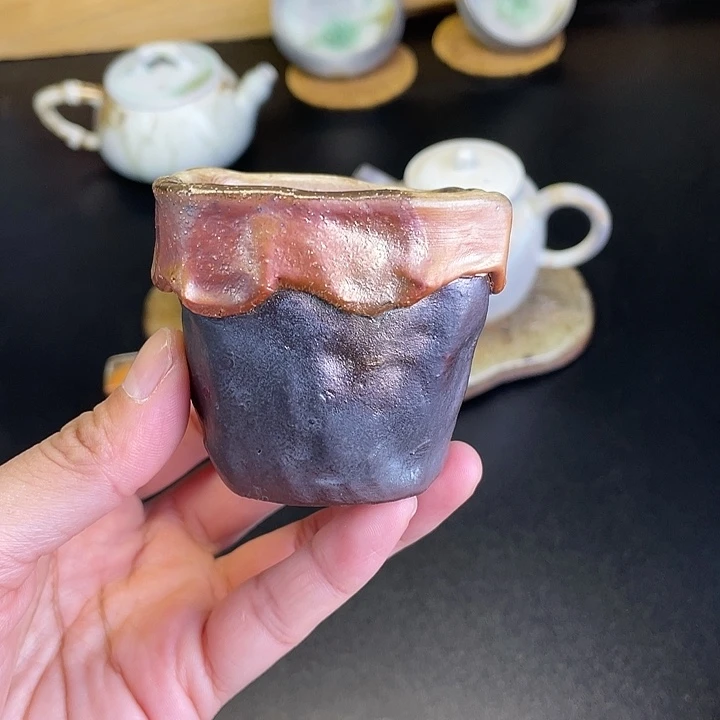 燃薪柴烧茶器主人杯