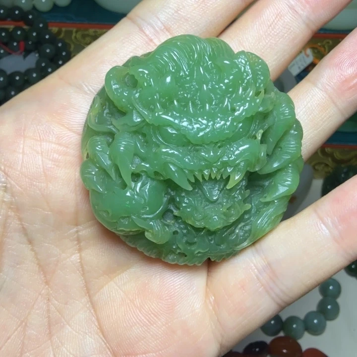 和田玉（碧玉）未镶嵌颈饰