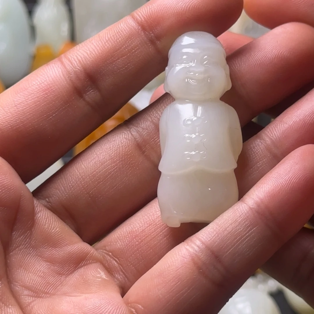 予***和田玉未镶嵌吊坠(不含链)