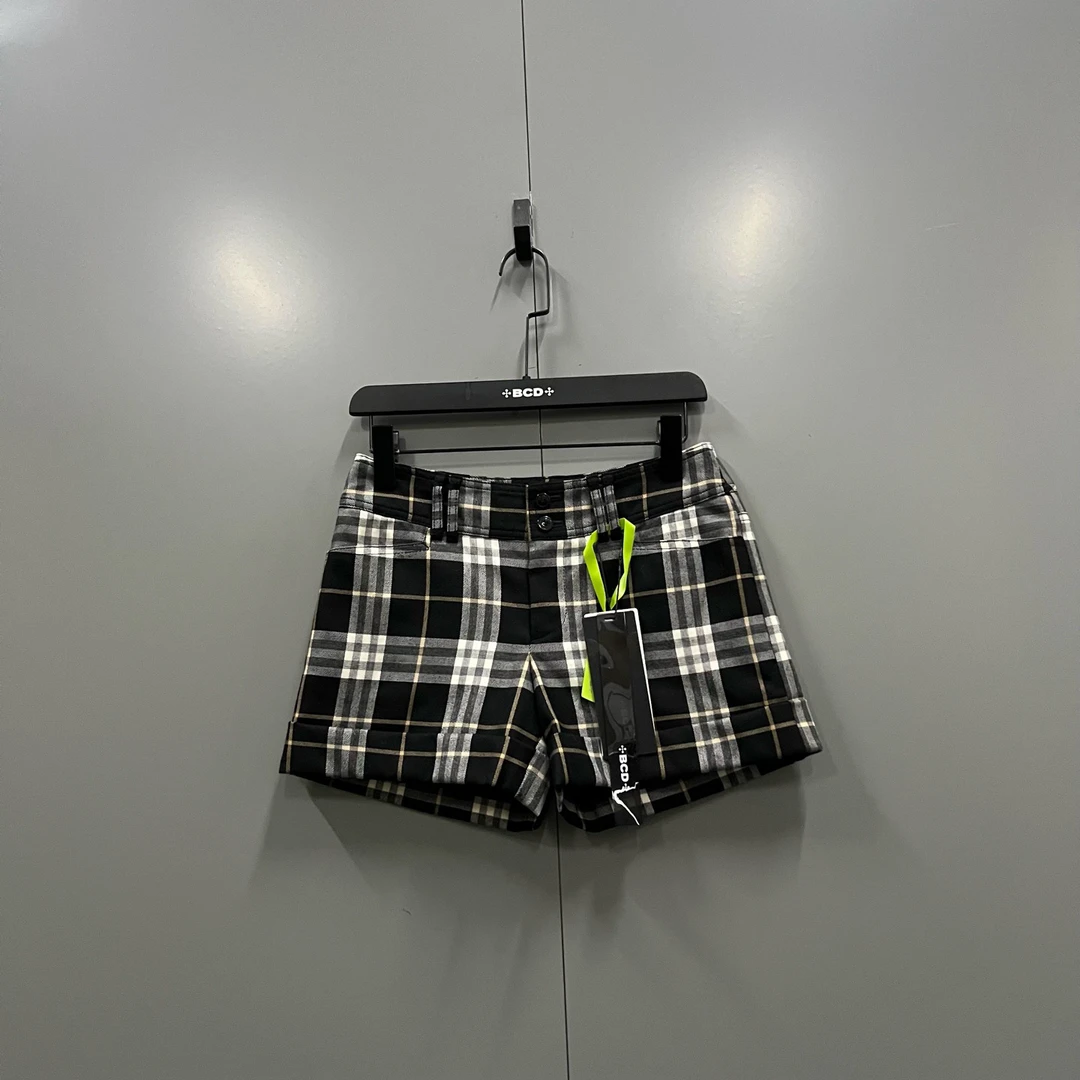 zz 格纹短裤 36码/98新/609552