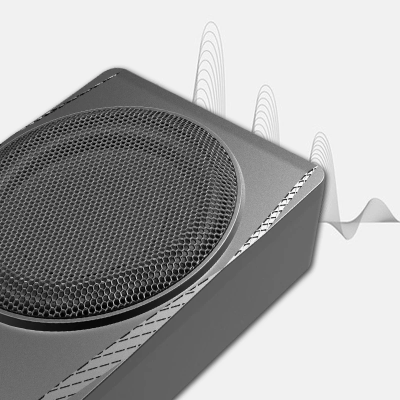 歌剧世家U2汽车音响超薄低音炮8寸电磁炮车载有源座椅炮改装升级