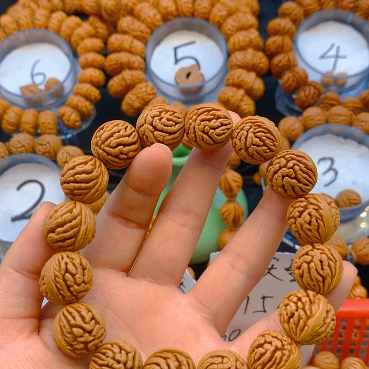 桃核吊坠绣球妮妮妮