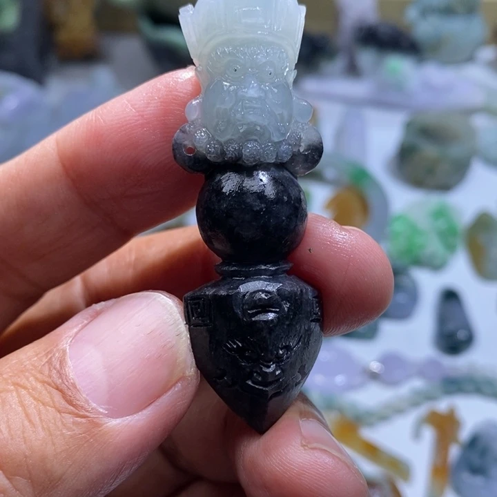 定制翡翠未镶嵌毛货