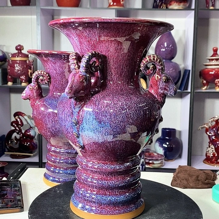 瓷片中国神垕精品钧瓷