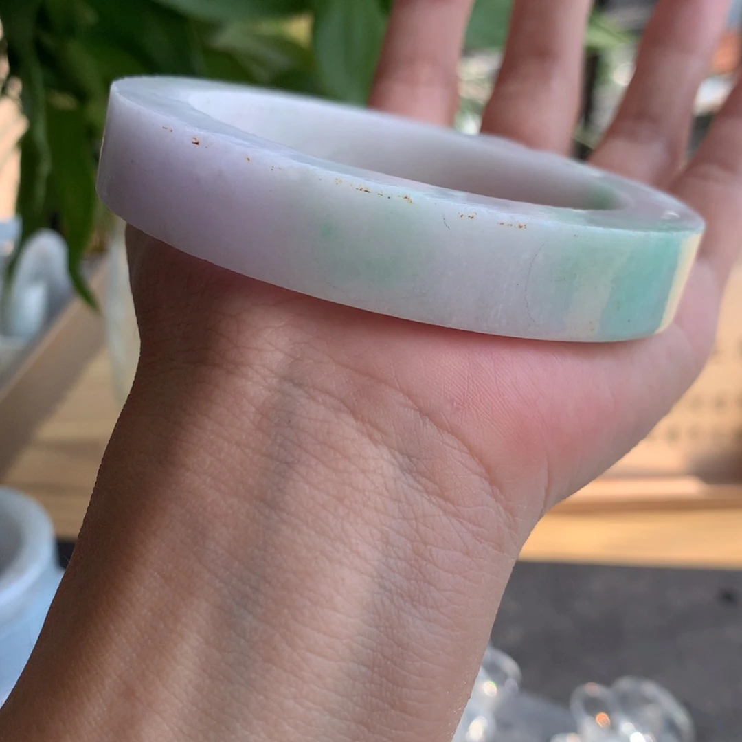 筱***迷定制翡翠手镯未镶嵌60