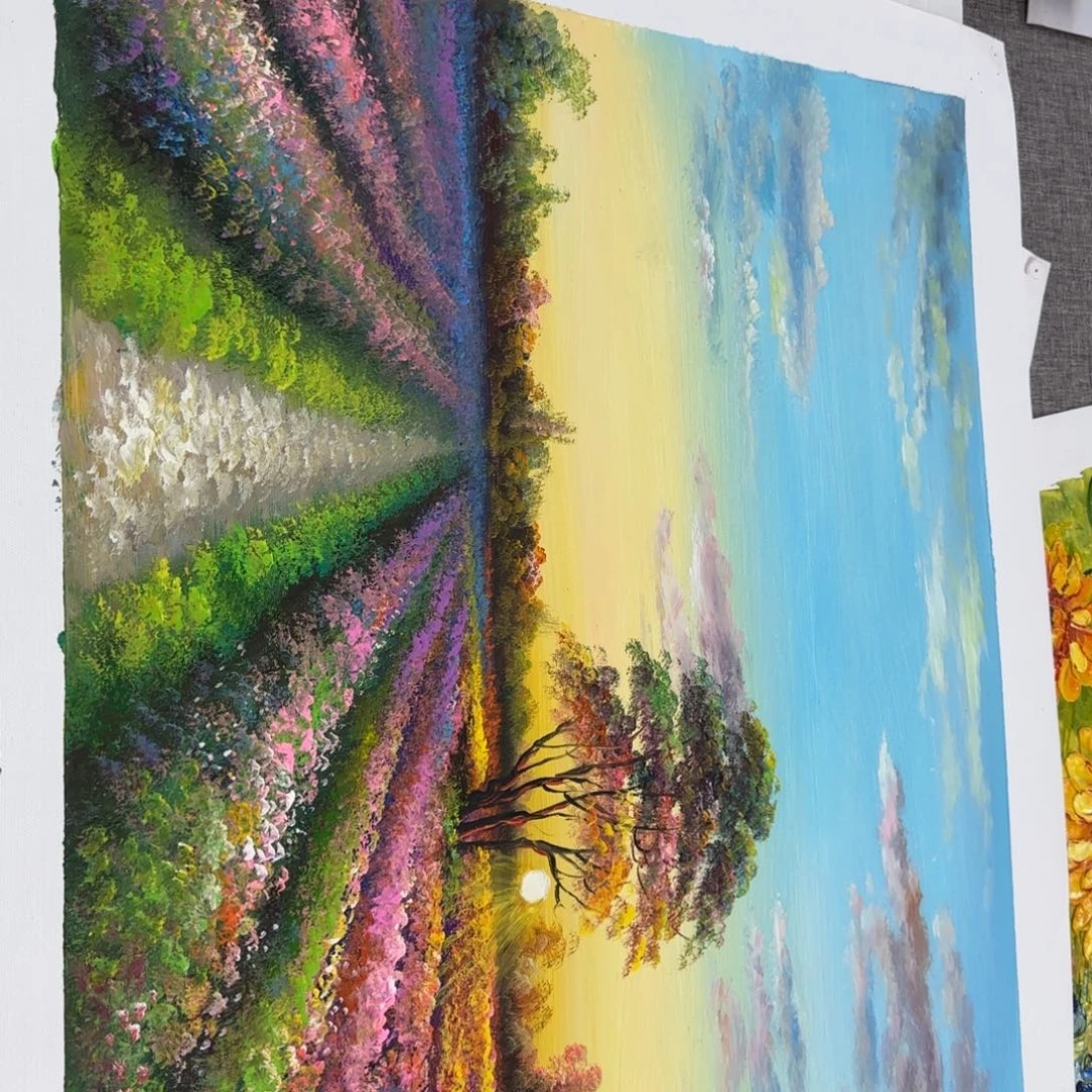 油画优惠活动开始了。