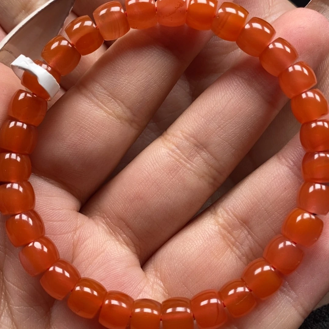 南红玛瑙未镶嵌手串