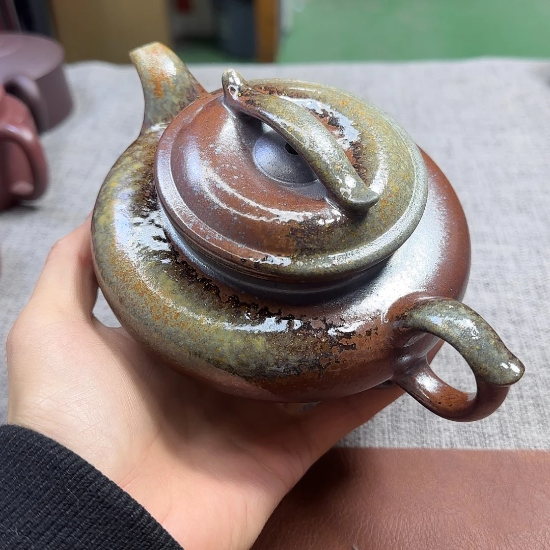 茶壶紫砂民间手艺人全手工制作