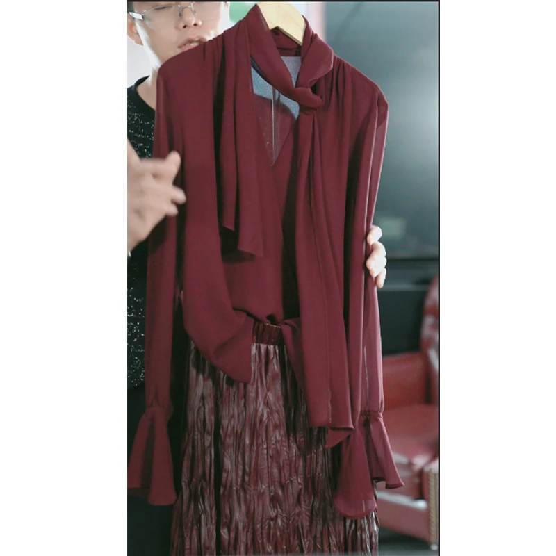 【设计师生哥】轻奢洋气长袖衬衫衣服女2025秋季新款时尚气质上衣