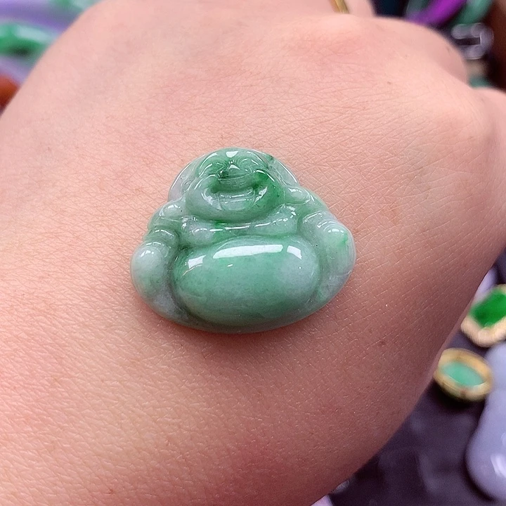 颈饰未镶嵌翡翠f