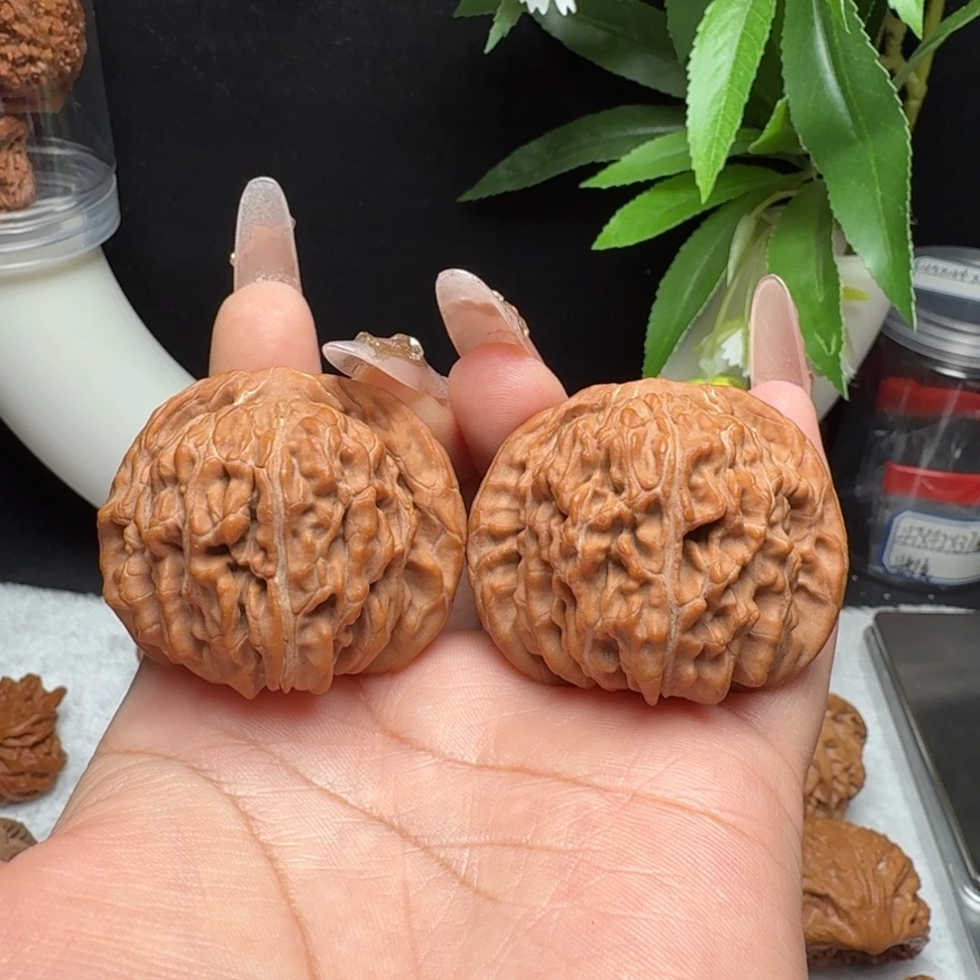 文玩核桃把件44蓟县楼