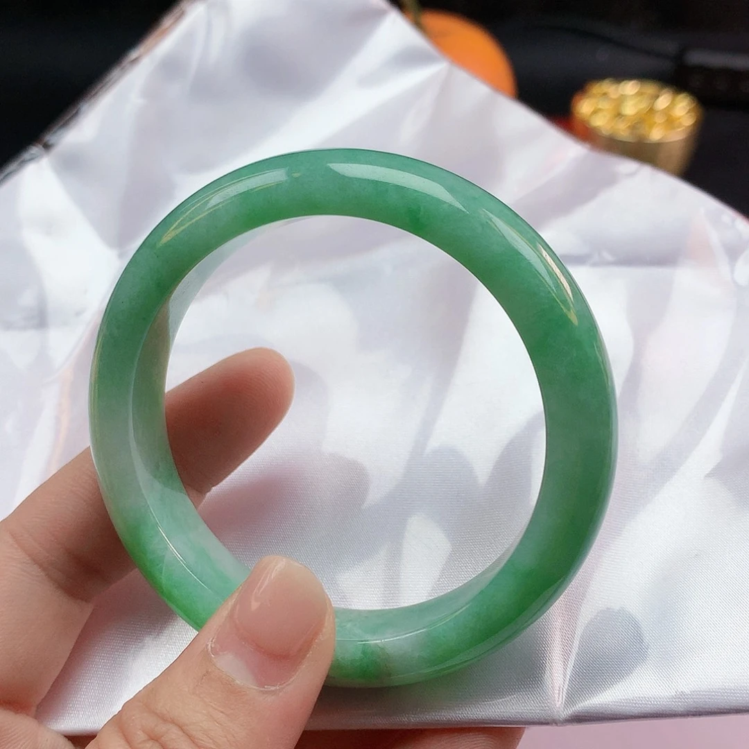 翡翠手镯未镶嵌53圈2263