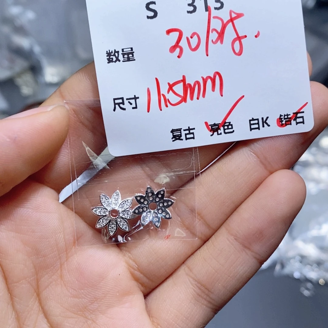 银S925镶嵌颈饰水晶S313