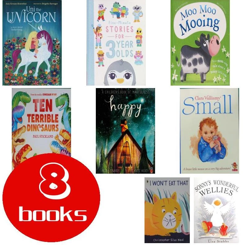 英文原版绘本8本l940213020