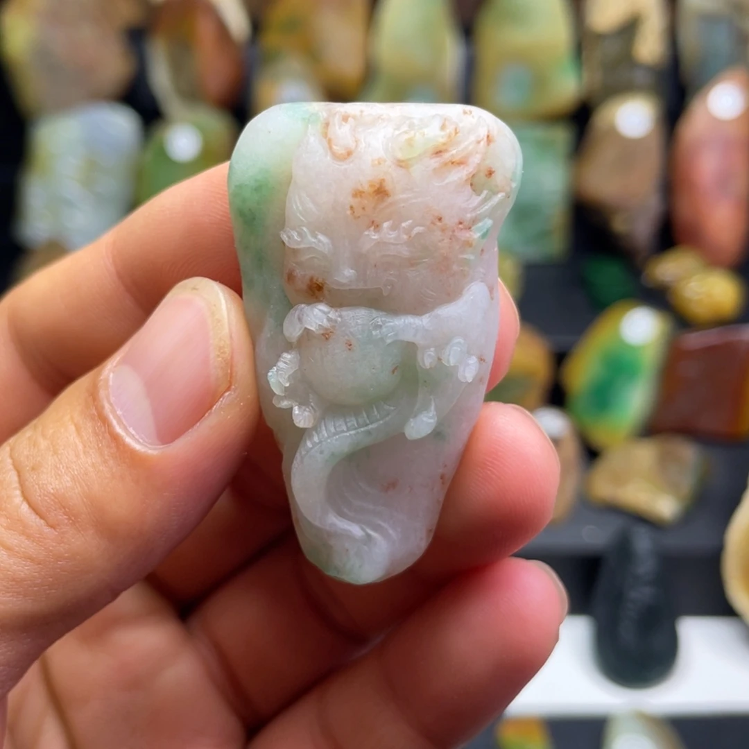 定制翡翠未镶嵌纯天然A货翡翠定制