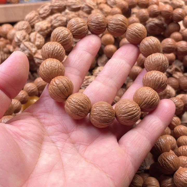 猴头核桃手串1.6小龙炎
