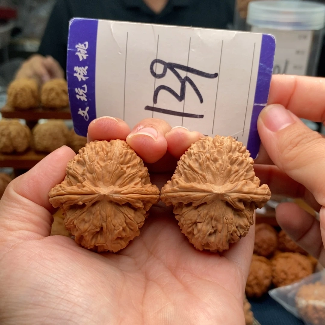 把件文玩核桃39白狮子