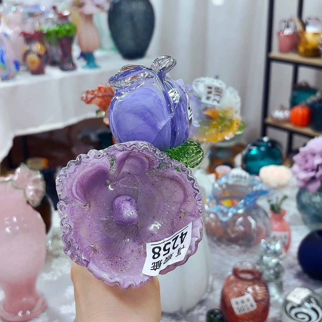 微瑕两只花微瑕安妮花瓶花器摆件