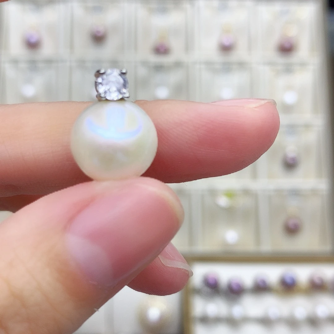 淡水珍珠颈饰合金