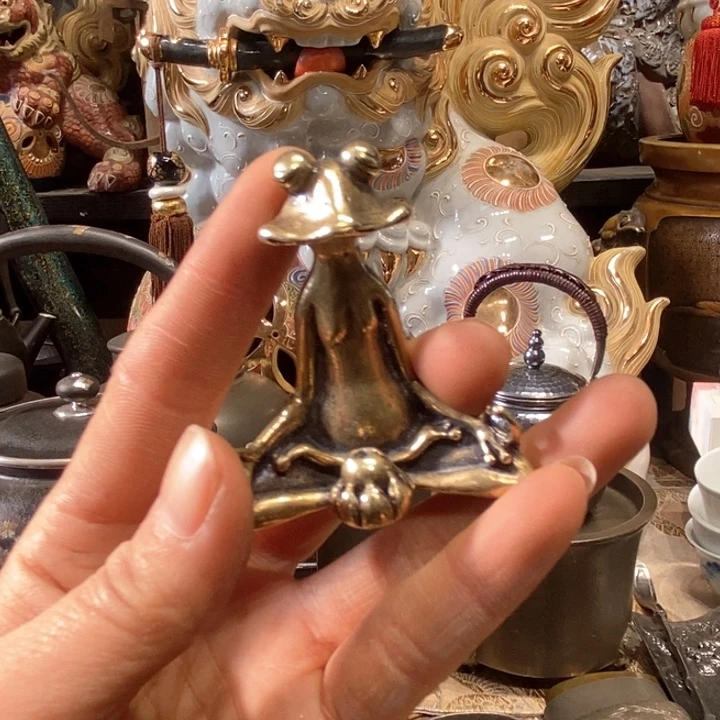 蜜安罐瓷香炉锡茶则