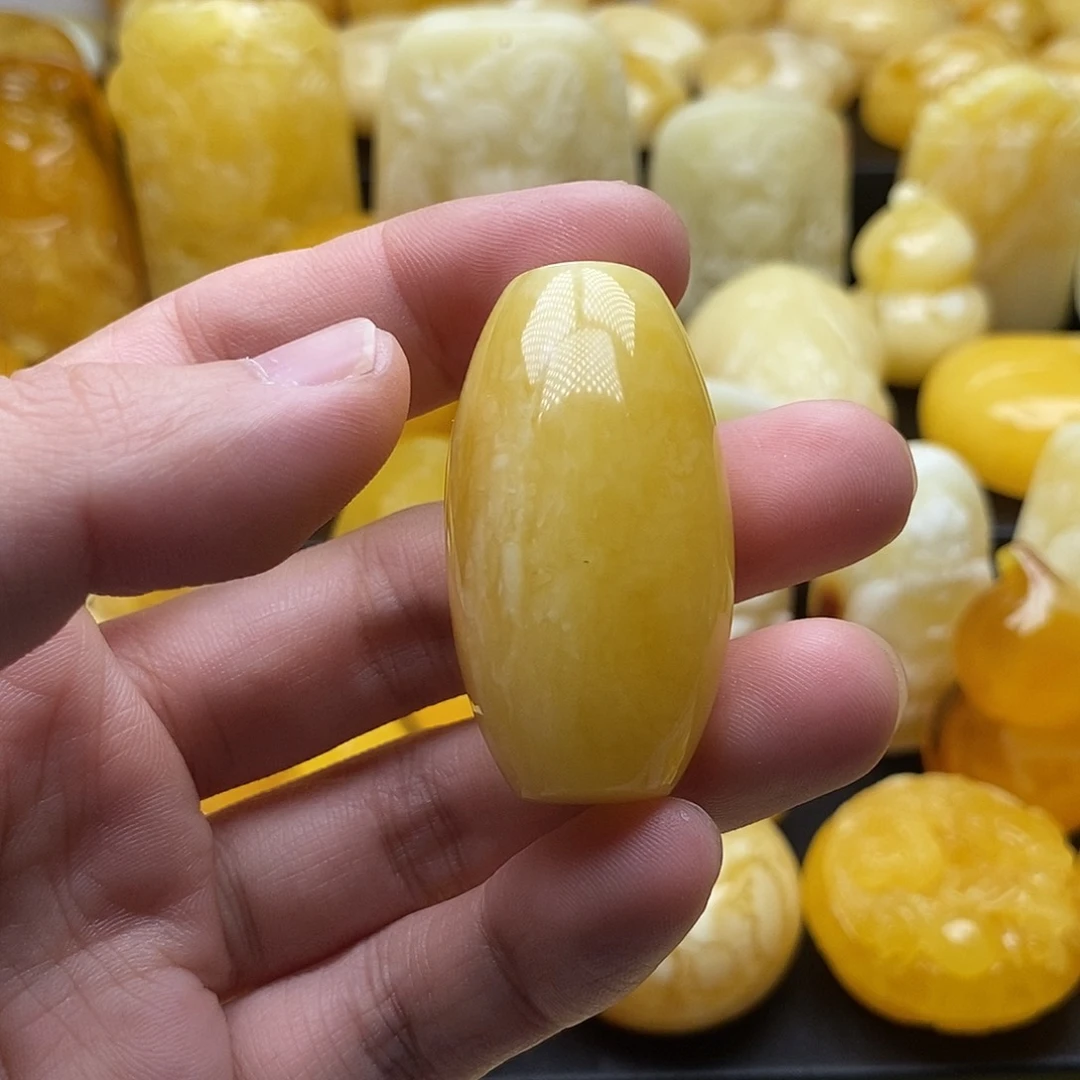 琥珀颈饰未镶嵌琥珀蜜蜡吊坠