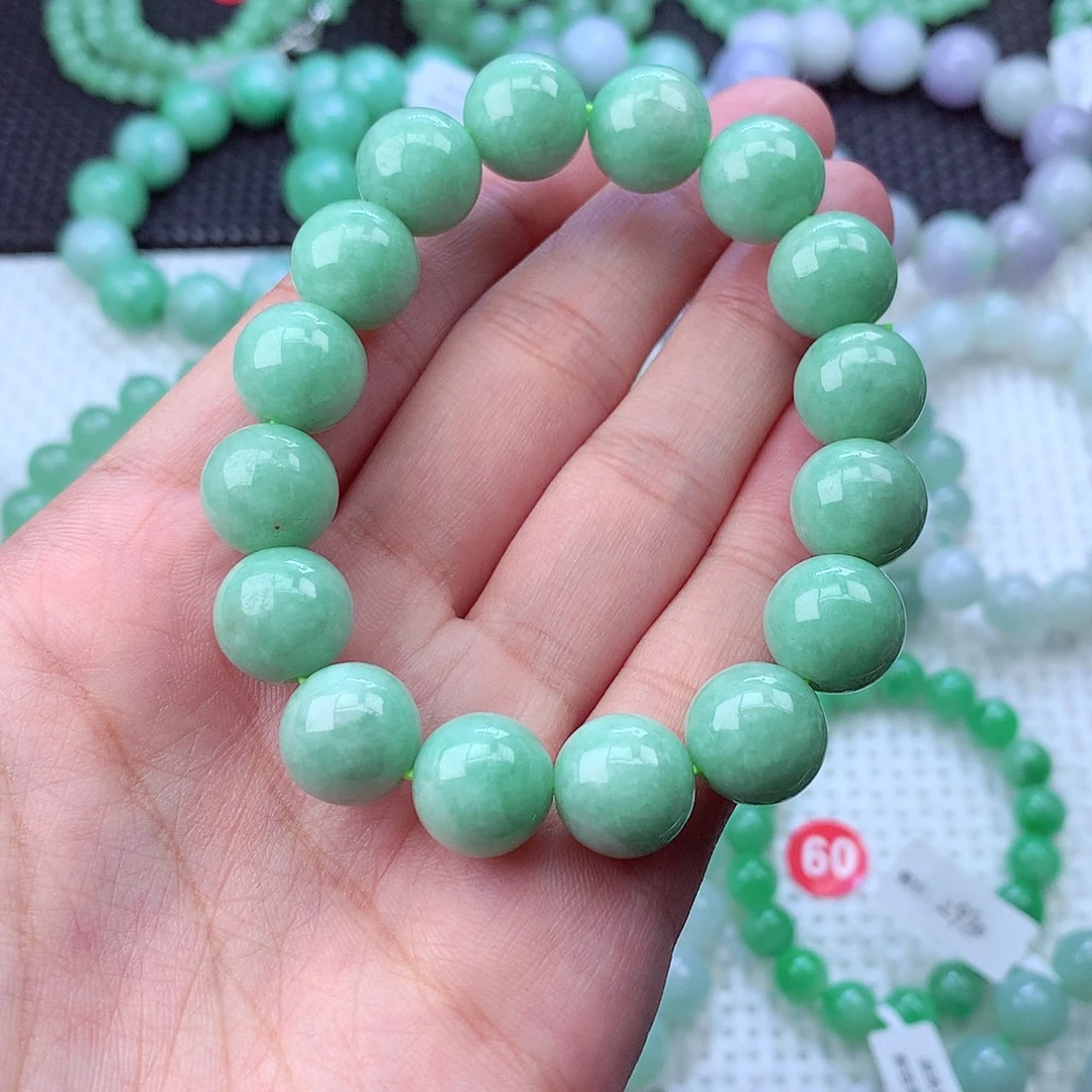 翡翠未镶嵌毛衣链