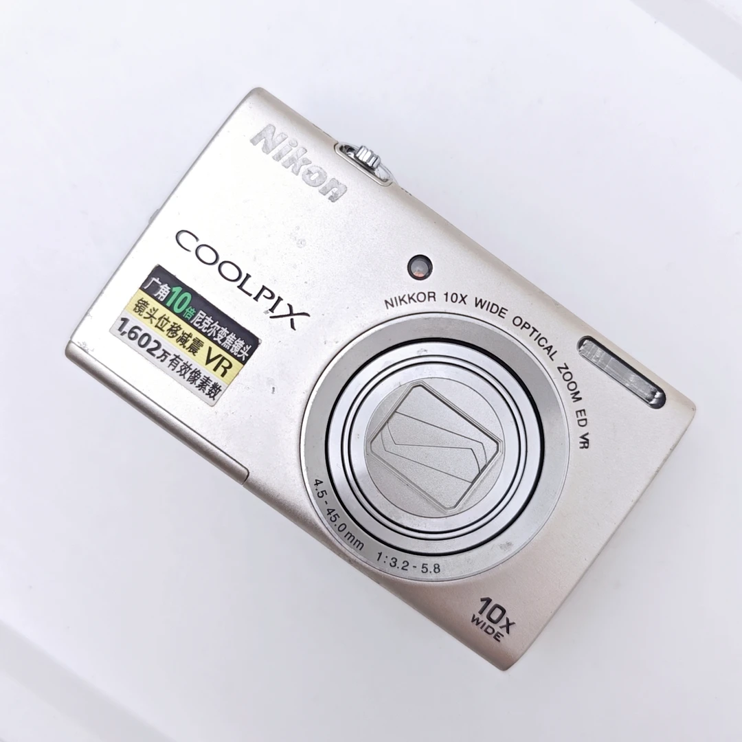 9新 Nikon/尼康 s6200长焦福利 1600万像素10倍变焦 配件齐全