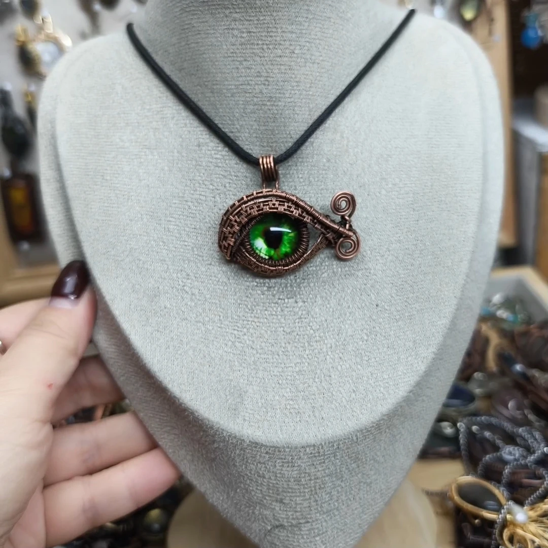 黄铜线手工编织首饰118