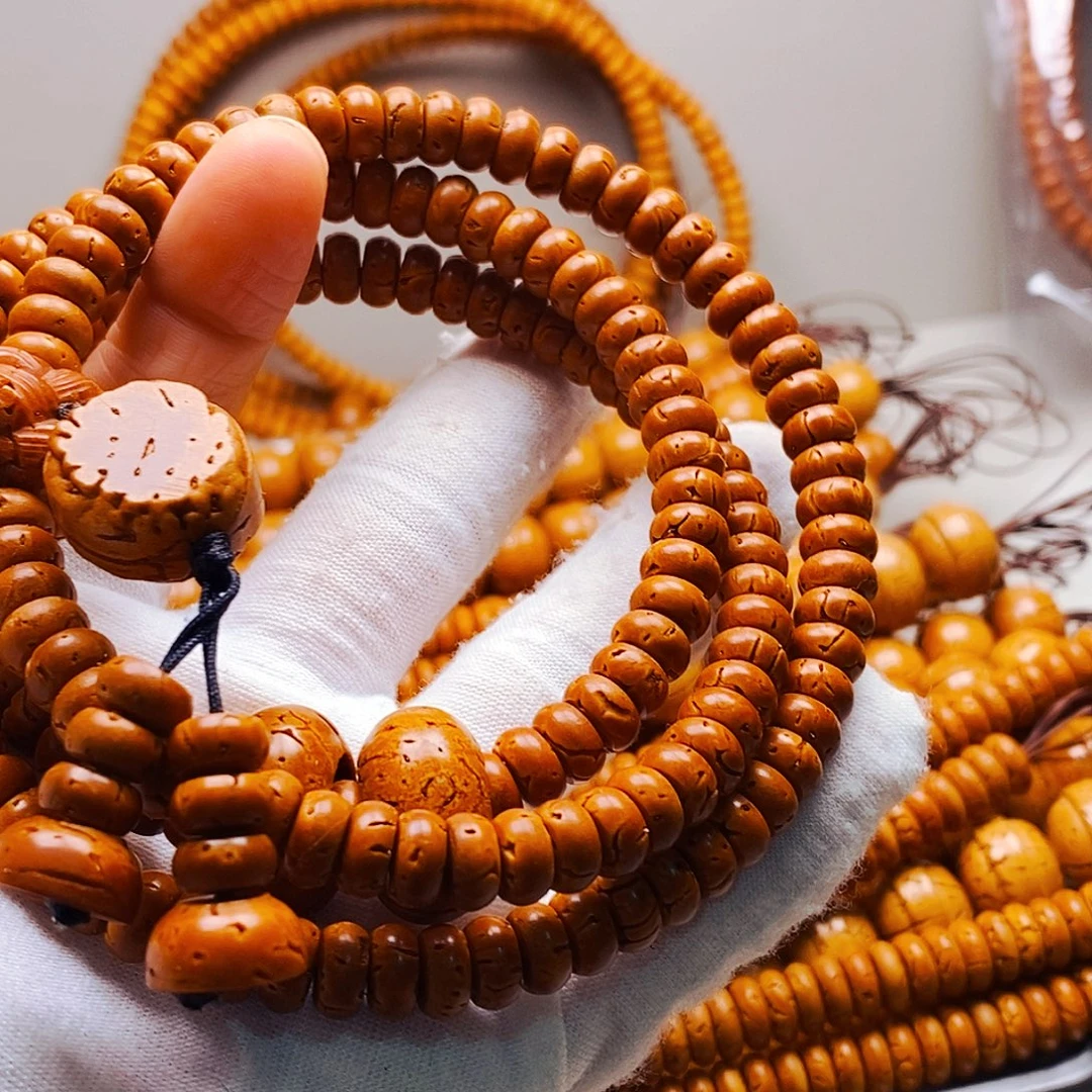 念***安吊坠桃核4乘8核片脖挂微瑕疵108