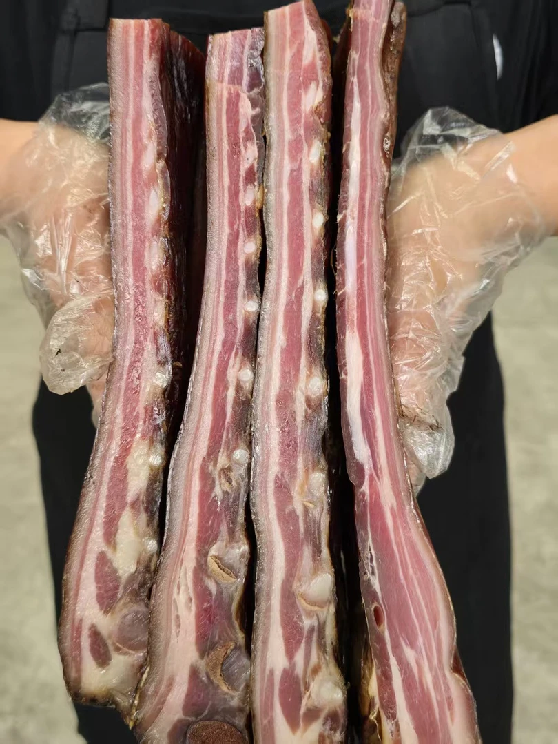 【边角料排骨】排骨边角柴火烟熏带皮