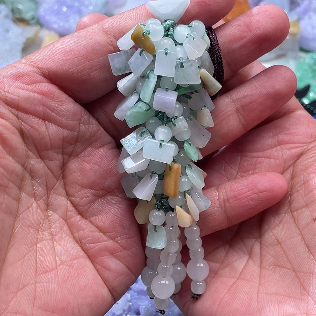 翡翠未镶嵌颈饰翡玉缘翡翠