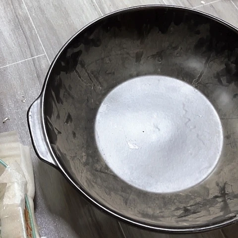 微瑕，明火，口径32高6没有把手，自家