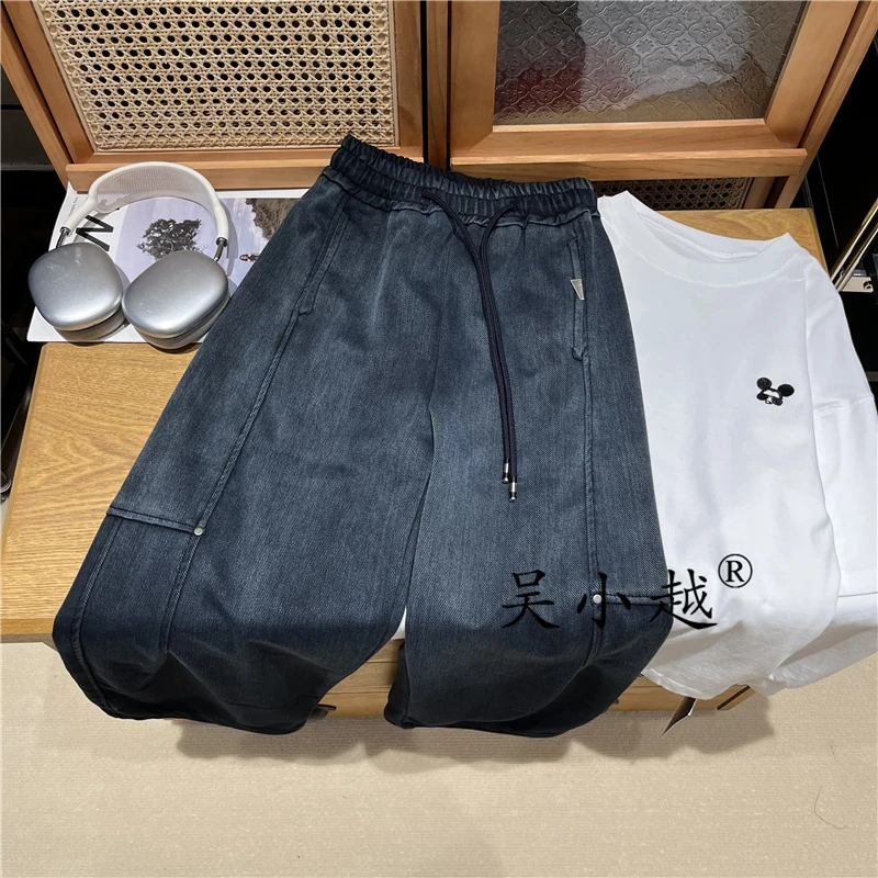 吴小越W1552童装男童裤子秋款儿童长裤男孩卫裤休闲运动裤