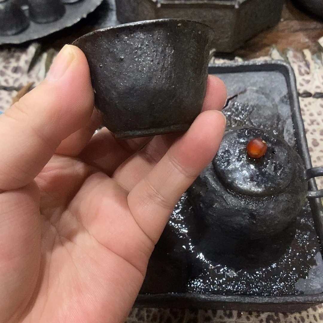 *****手工制作柴烧茶具
