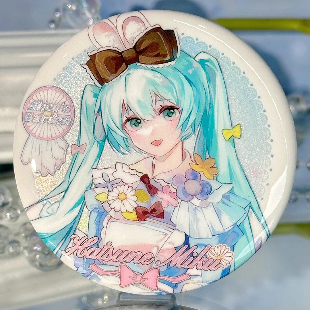 【种葱日记】爱丽丝初音未来同人谷子miku吧唧徽章色纸立牌