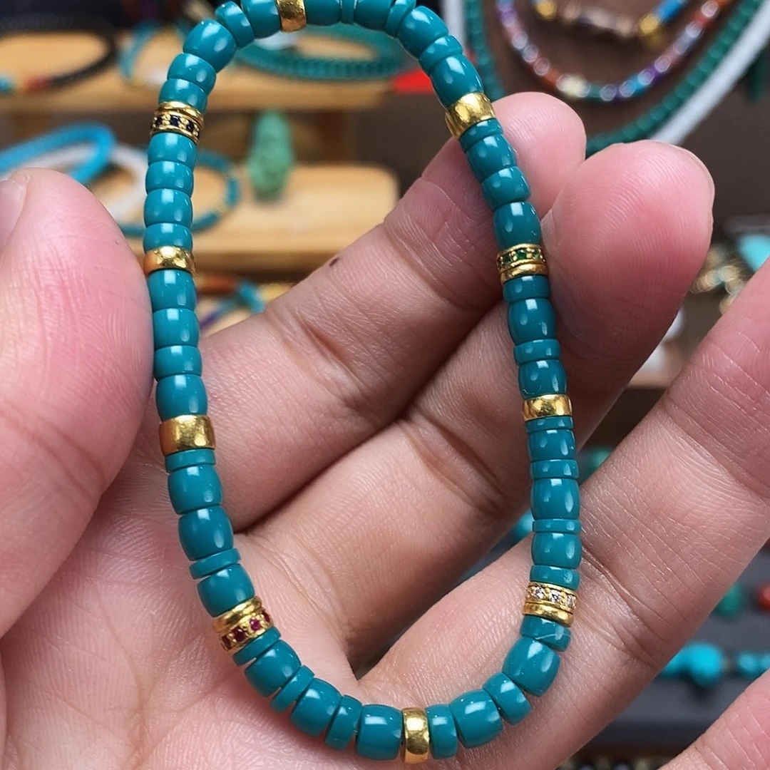 绿松石珠宝奇石未镶嵌