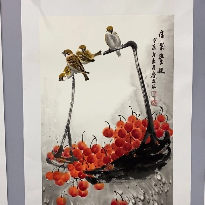 手绘作品等多种形式进行