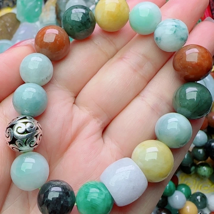 翡翠未镶嵌颈饰天然A货9