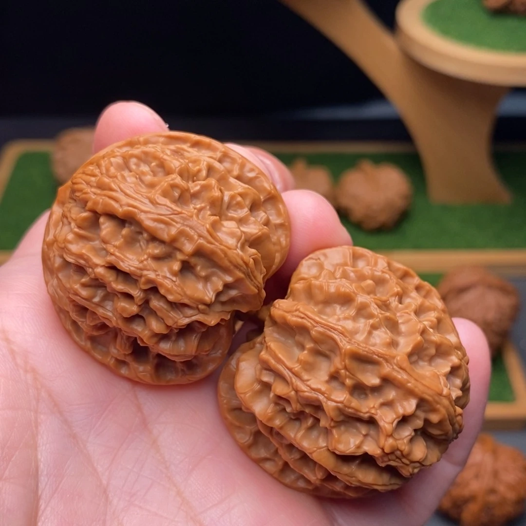 不****文玩核桃把件苹果园41