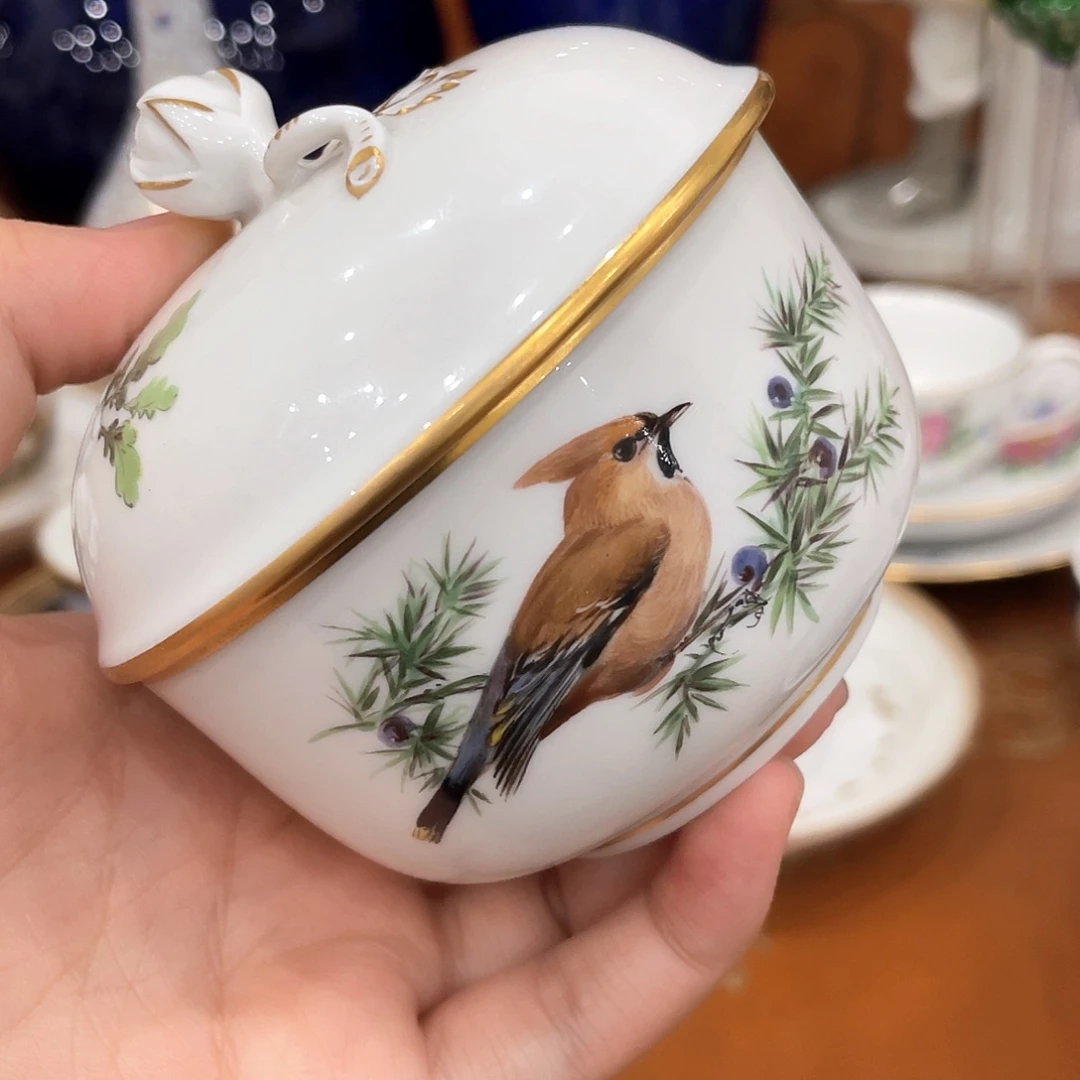 摆件中古一等糖罐