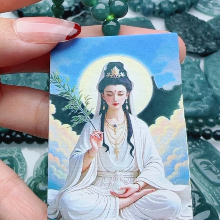 翡翠未镶嵌颈饰多样性发货天然A货翡翠