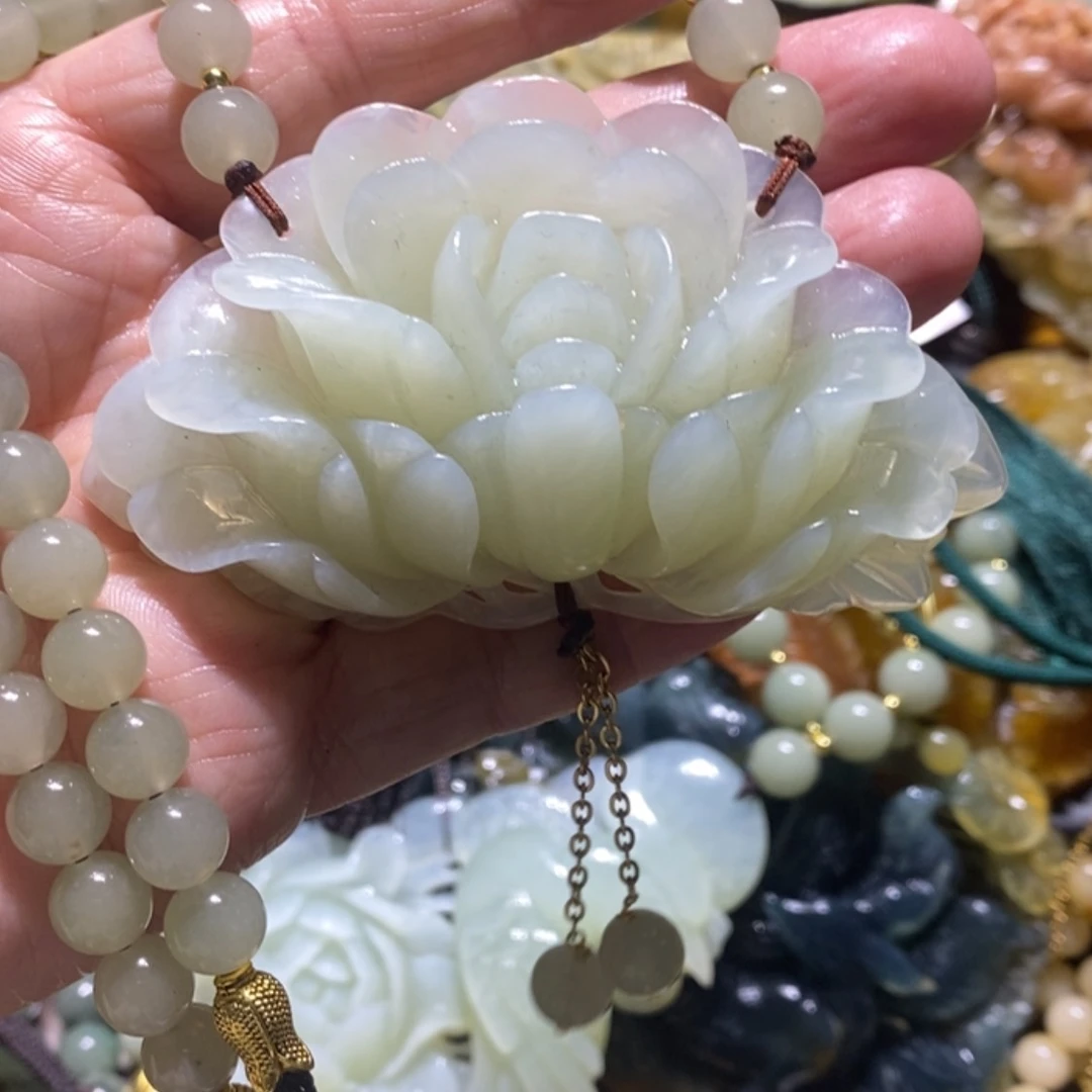 【闪购商品】岫玉毛衣链未镶嵌