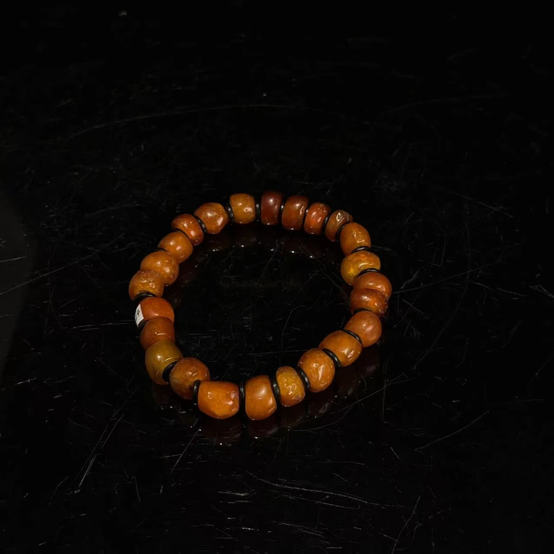 旧藏玛瑙手串佩饰