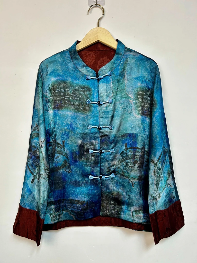 （蓝色妖姬）新中式经典上衣