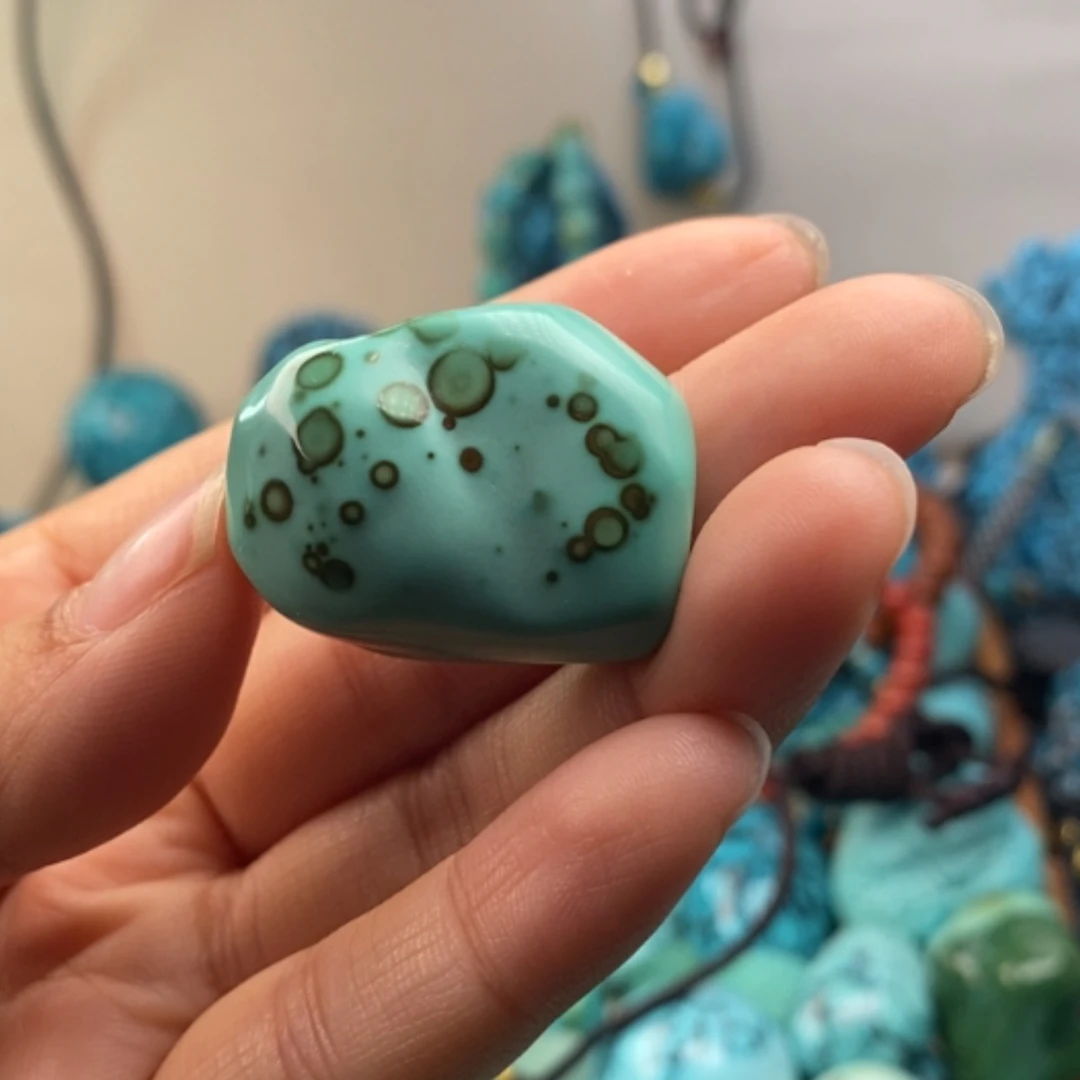 【闪购商品】未镶嵌绿松石珠宝半成品