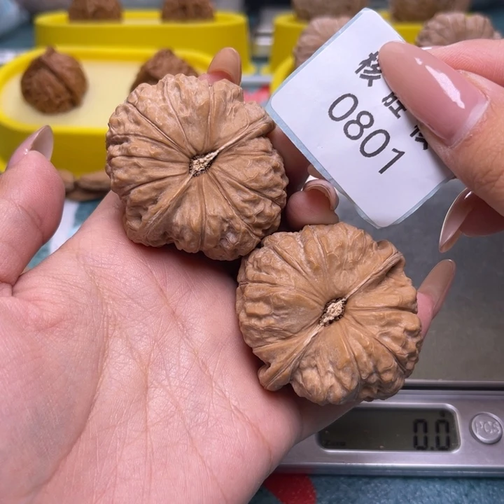 文玩核桃把件南瓜墩45.0801