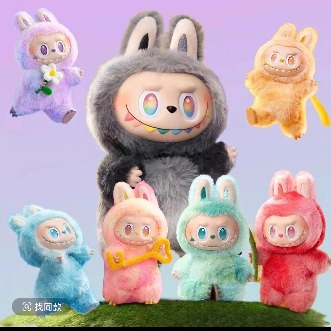 【潮玩公仔】三代毛绒玩具盲袋款搪胶玩具挂件批发