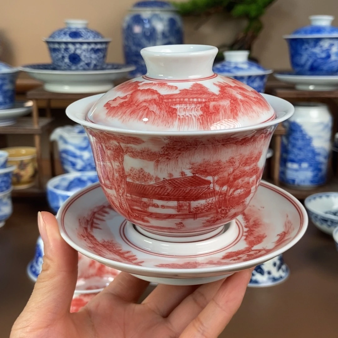 景德镇陶瓷手工手绘