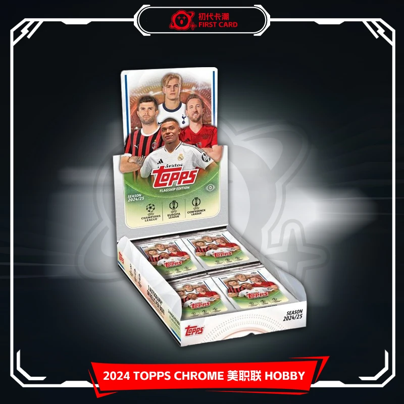 24-25 topps ucc hobby 足球球星卡 （单包）