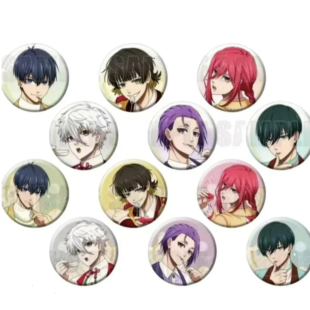 川川【蓝色监狱】AGF甜品高跟鞋系列吧唧/拍立得 徽章